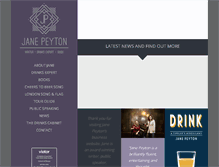 Tablet Screenshot of jane-peyton.com